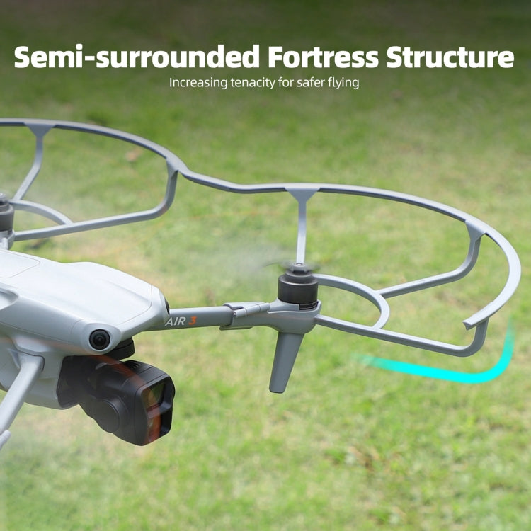 For DJI Air 3S / 3 Sunnylife Propellers Guard Protector Integrated Shielding Rings Quick Release Anti-Collision Props Safe Ring For DJI Air 3S / 3 Sunnylife Propellers Guard Protector Integrated Shielding Rings Quick Release Anti-Collision Props Safe Ring